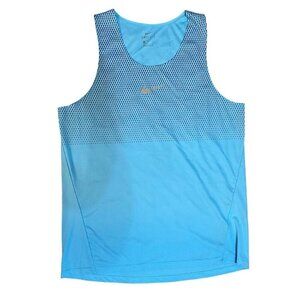 Nike Dri-Fit Women's Size Medium Blue Swoosh Tank Activewear